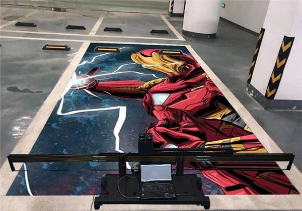 TFP1000 Hoge snelheid 3D UV-vloerdrukmachine