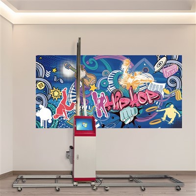 (Niet te koop) TWP1000 Outdoor Application Vertical Wall Printing Machine